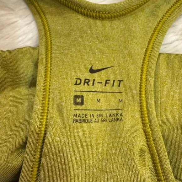 Nike Dri Fit Green Sports Bra - Picture 5 of 5
